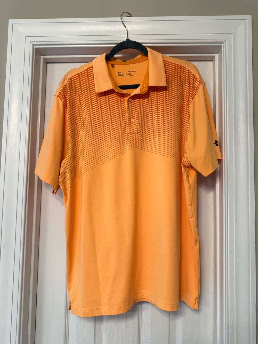 Under Armour Men’s Orange Gradient Polo